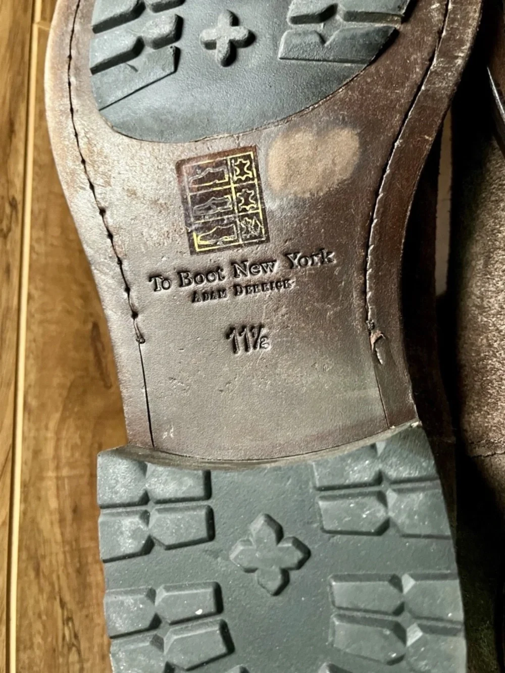 To Boot New York - Adam Derrick - Made in Italy - Brown - Suede Boots - 11.5